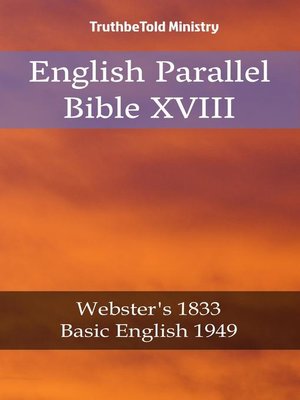 cover image of English Parallel Bible XVIII